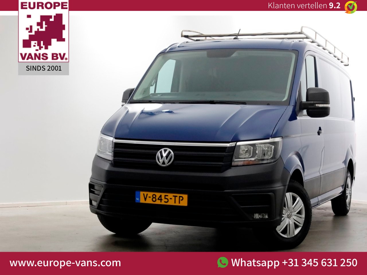Volkswagen Crafter - 35 2.0 TDI 140pk E6 L3H2 (L2H1) Trendline Airco/Navi/Imperiaal 12-2018 - AutoWereld.nl