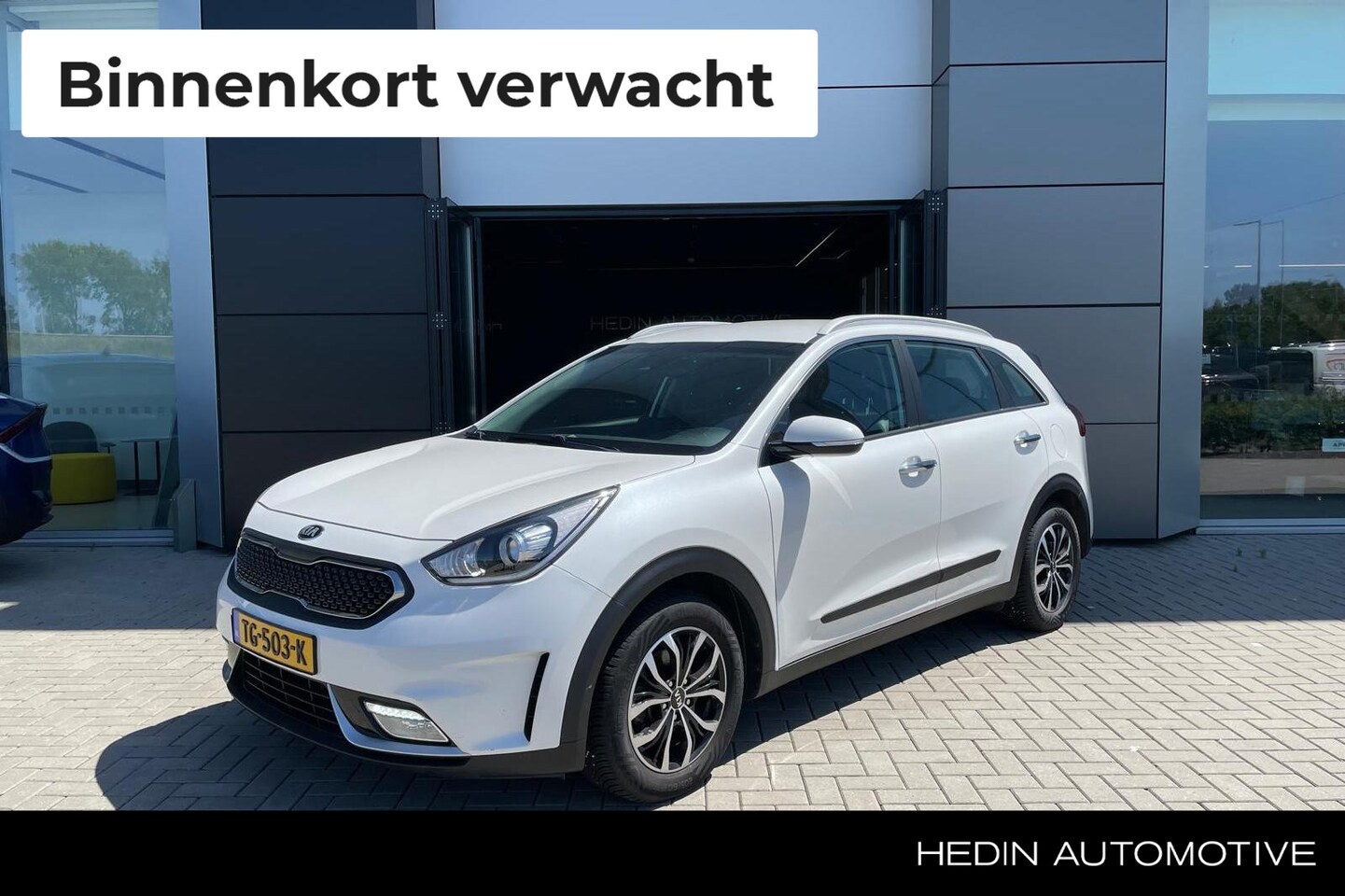Kia Niro - 1.6 GDi Hybrid ExecutiveLine | Parelmoerwit | Trekhaak | Stoel- & stuurverwarming | Stoelv - AutoWereld.nl