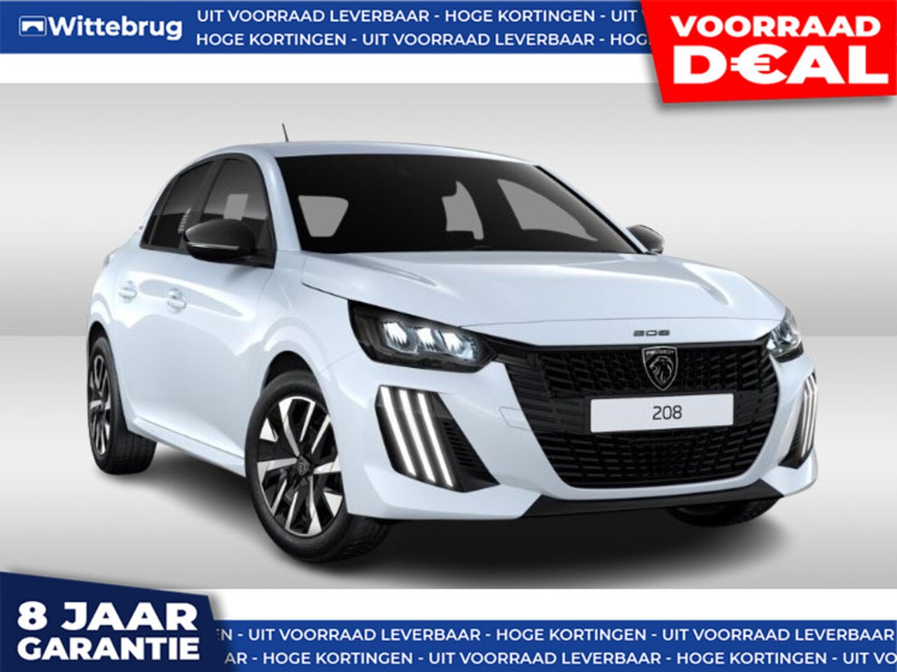 Peugeot 208 - 1.2 Hybrid 110 e-DCS6 Style MHEV - AUTOMAAT - HOGE KORTING - AutoWereld.nl