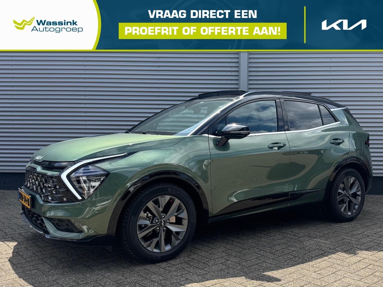 Kia Sportage - 1.6 T-GDi 230pk Hybrid AT6 GT-PlusLine | Stoelventilatie | Stoel/Stuurwielverwarming | Sch - AutoWereld.nl
