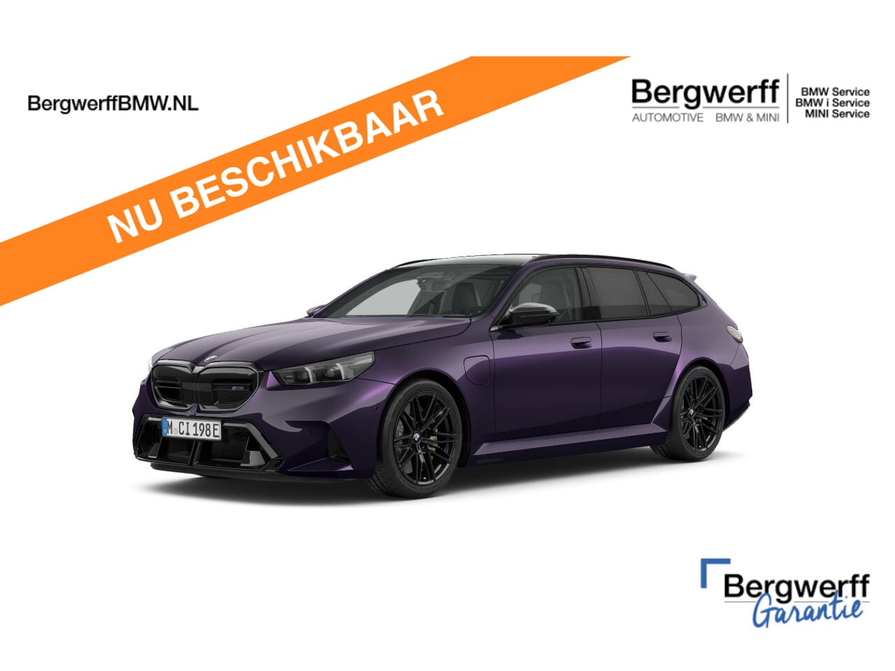 BMW 5-serie Touring - M5 Individual ''Daytonaviolett' - Carbon Remmen - Pano - Trekhaak - AutoWereld.nl