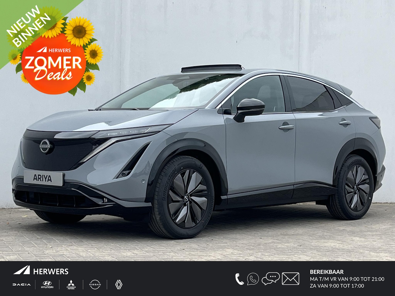 Nissan Ariya - Evolve 91 kWh / ** € 3.000,- KORTING ** / NIEUW uit voorraad leverbaar! / - AutoWereld.nl