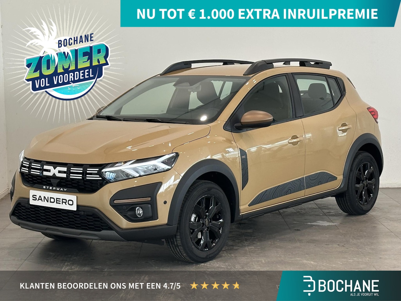 Dacia Sandero Stepway - 1.0 TCe 100 ECO-G Extreme | Pack Extreme | Pack MediaNAV | Nu rijklaar voor: € 24.974,- - AutoWereld.nl