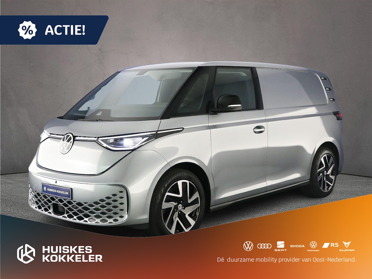 Volkswagen ID. Buzz Cargo - Bulli Edition 340pk 79 kWh 4MOTION | Voor Mekaar Deal > ACTIE-Prijs; bij koop of leasen vi - AutoWereld.nl