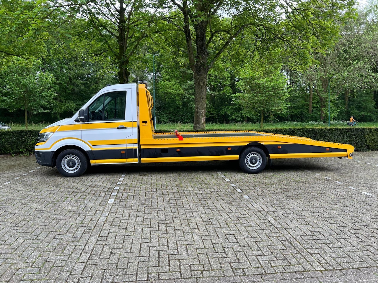Volkswagen Crafter - 35 2.0 TDI L4 EL Highline oprijwagen autotransporter automaat - AutoWereld.nl