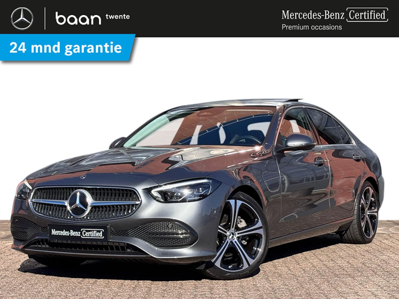 Mercedes-Benz C-klasse - C 180 Business Line Avantgarde Automaat | Smartphone integratie | Spoorassistent | Distron - AutoWereld.nl