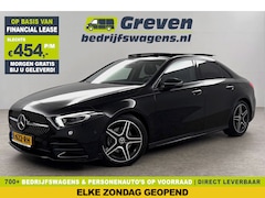 Mercedes-Benz A-klasse - 180 AMG Pano Sfeerverl. Burmester Camera Virtual LED Memory Clima Cruise Navi PDC 18''LMV