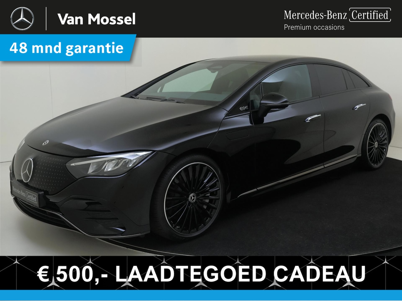 Mercedes-Benz EQE - 300 AMG Line 89 kWh / Stoelverwarming / Achteruitrijcamera / Memory-Stoelen / Multispaaks- - AutoWereld.nl