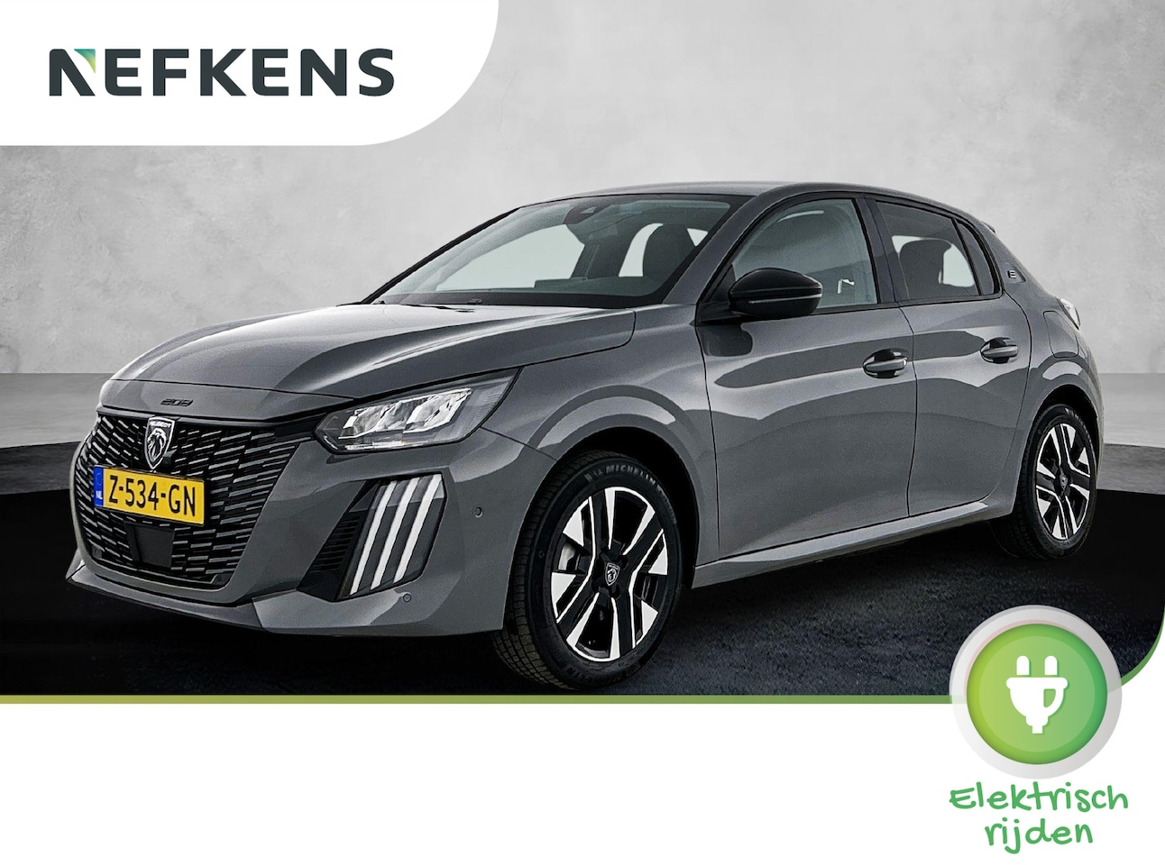 Peugeot e-208 - EV Allure 51 kWh 156pk | Navigatie | Achteruitrijcamera | Climate Control | Adaptieve Crui - AutoWereld.nl
