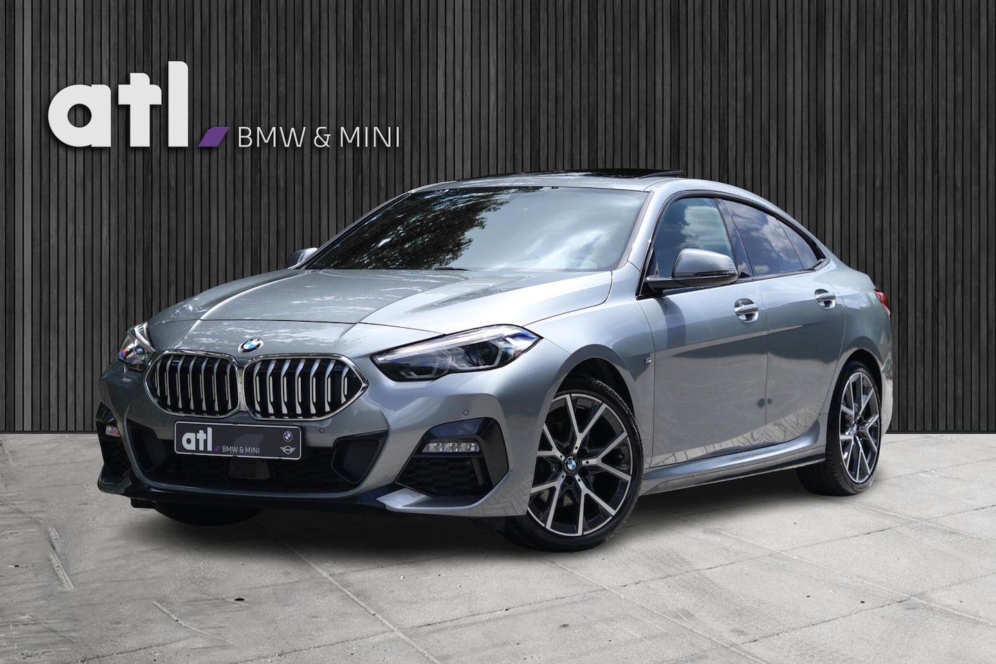 BMW 2-serie Gran Coupé - 218i M-Sportpakket, M-aerodynamiek-kit,Panoramadak, Adaptief Cruise Control, DAB, LED, Gro - AutoWereld.nl