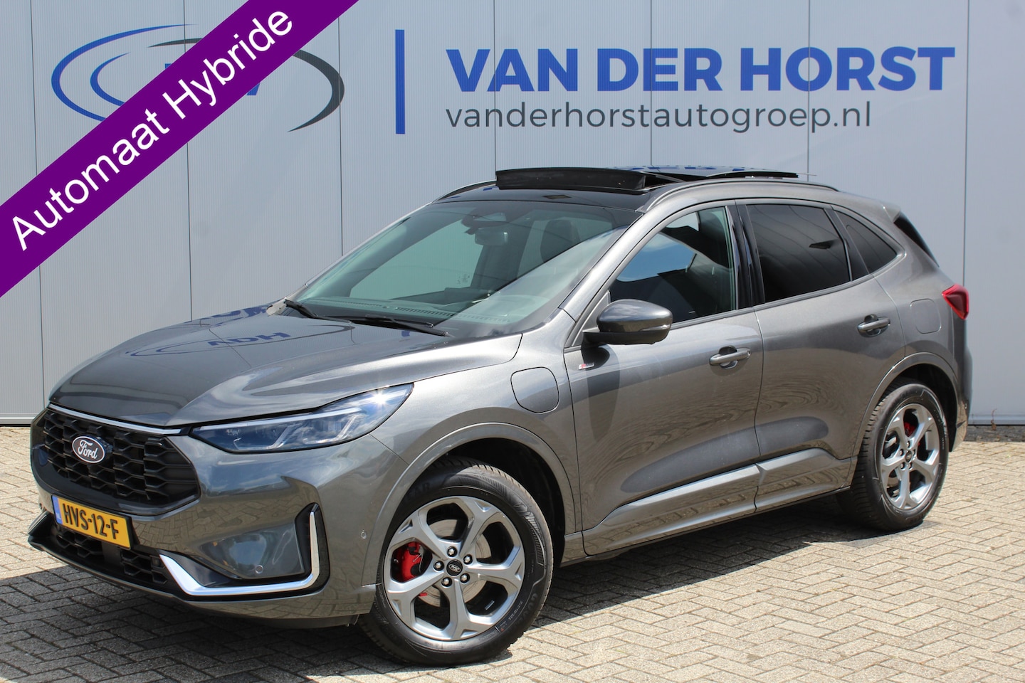 Ford Kuga - 2.5 PHEV ST-Line X Nieuwste model Ultieme luxe hoogzitter, Schuif / kanteldak Elektrisch i - AutoWereld.nl