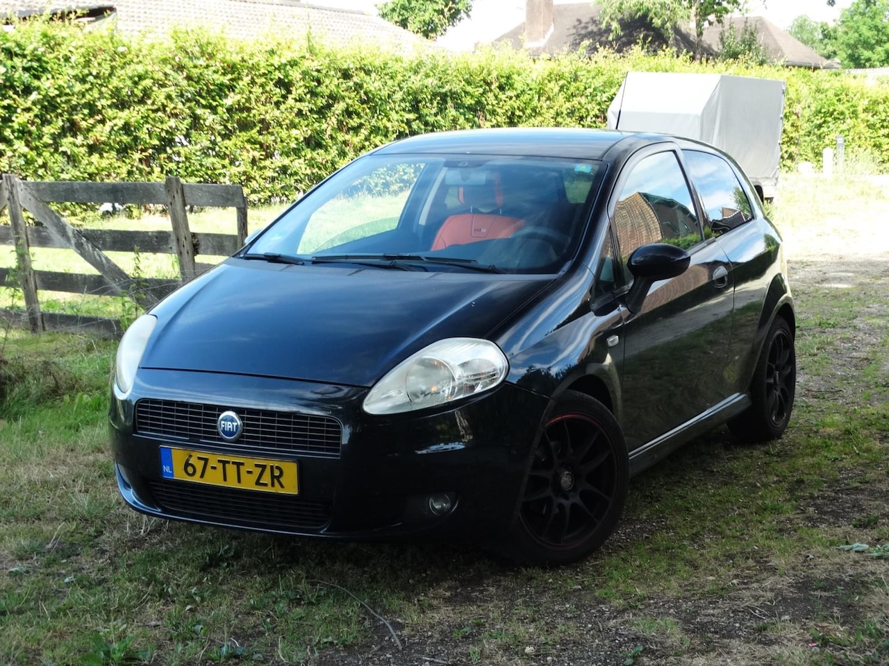 Fiat Grande Punto - 1.4-16V Sport Airco koud uitlaat lek vaste prijs - AutoWereld.nl