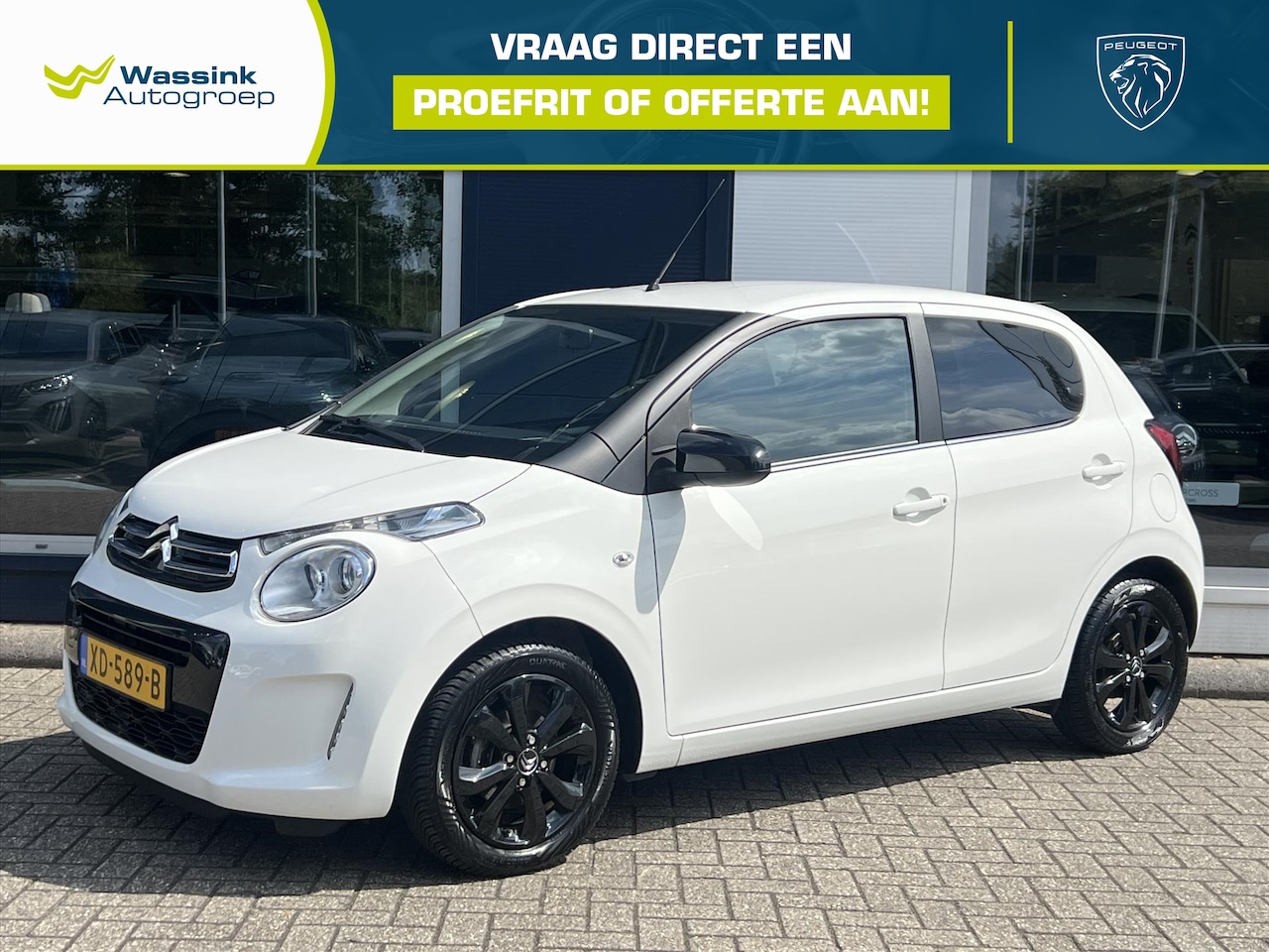 Citroën C1 - 1.0 VTi 72PK 5drs Shine | Navigatie | Parkeercamera | Climate control | - AutoWereld.nl