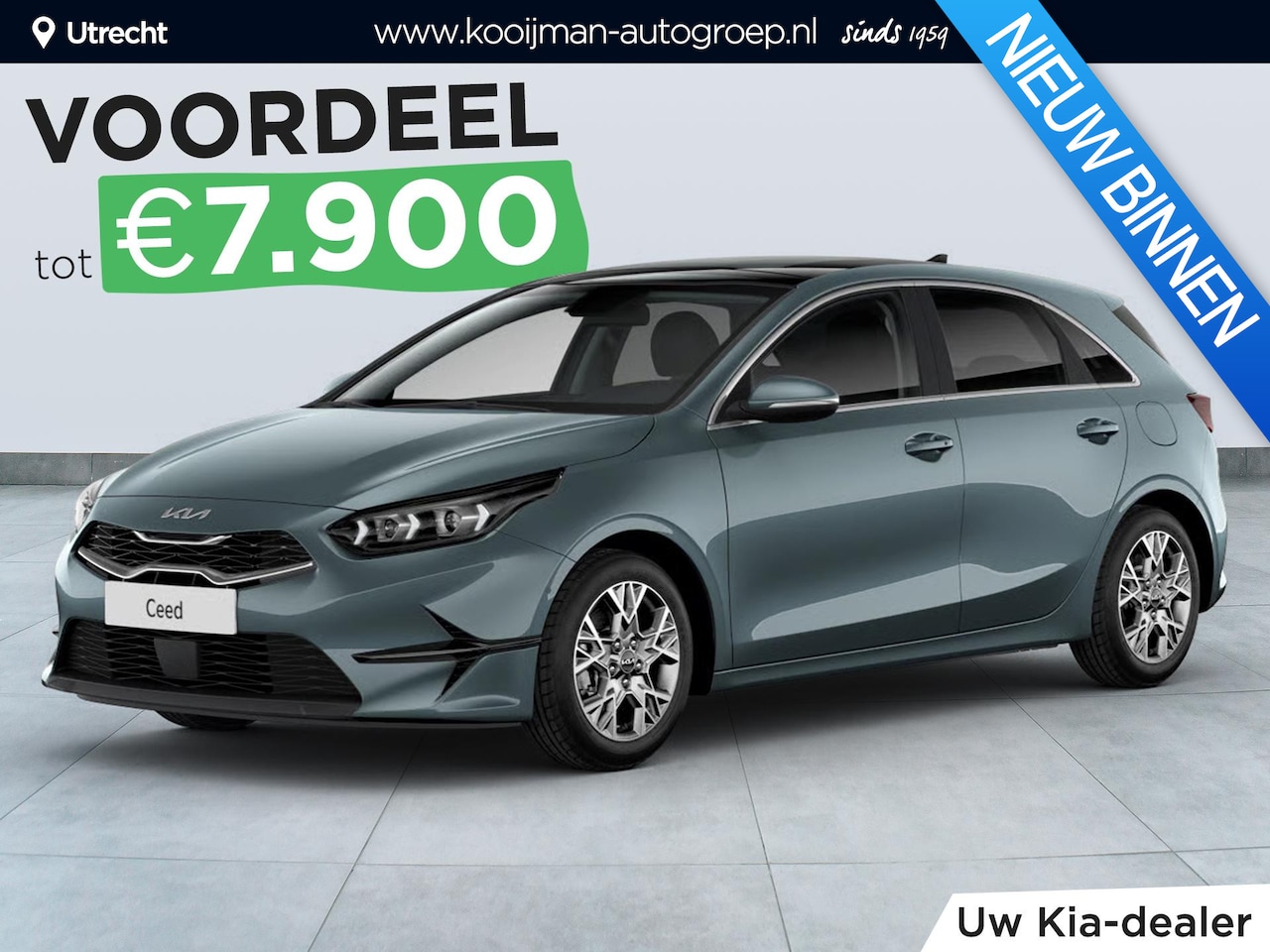 Kia Cee'd - Ceed 1.0 T-GDi MHEV Design Edition Rijklaar vanaf €30.495,- Nu tijdelijke voordeel van €7. - AutoWereld.nl