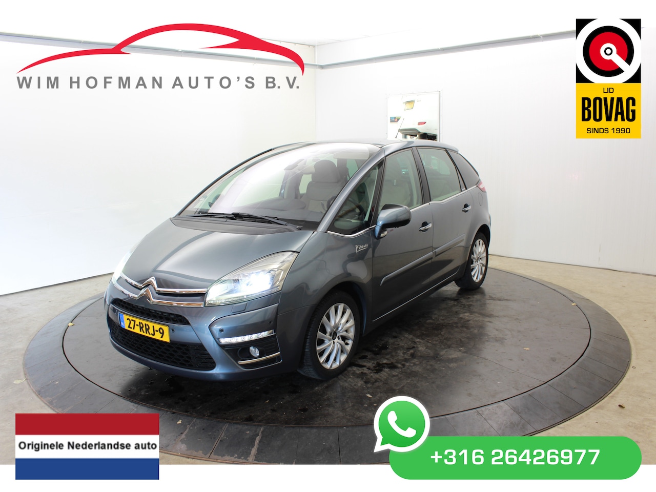 Citroën C4 Picasso - 1.6 THP 115Kw 157Pk Exclusive Automaat uniek lage Km NAP - AutoWereld.nl