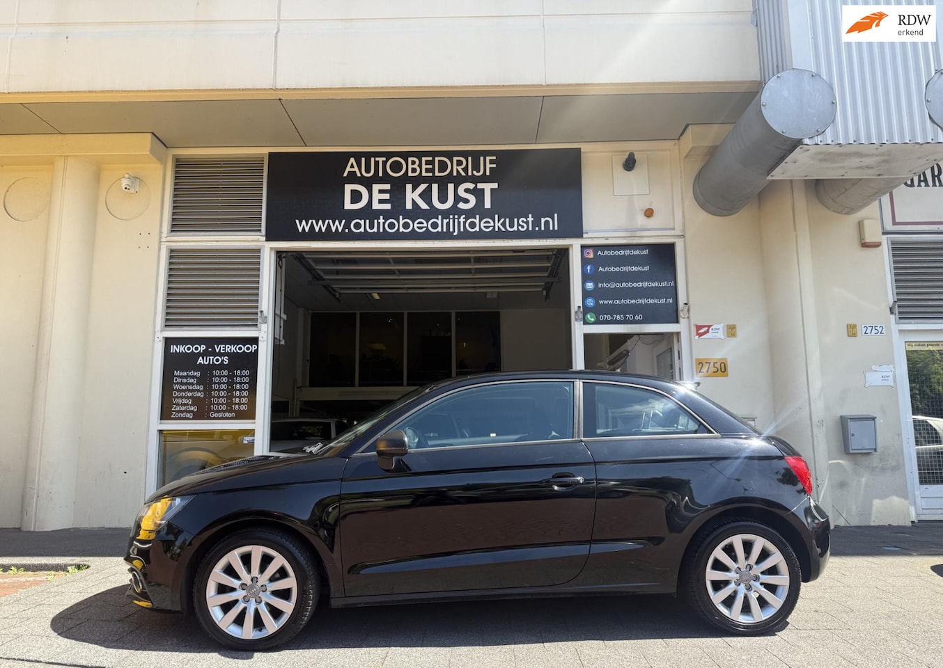 Audi A1 - 1.2 TFSI 2011 Airco Zwart - AutoWereld.nl
