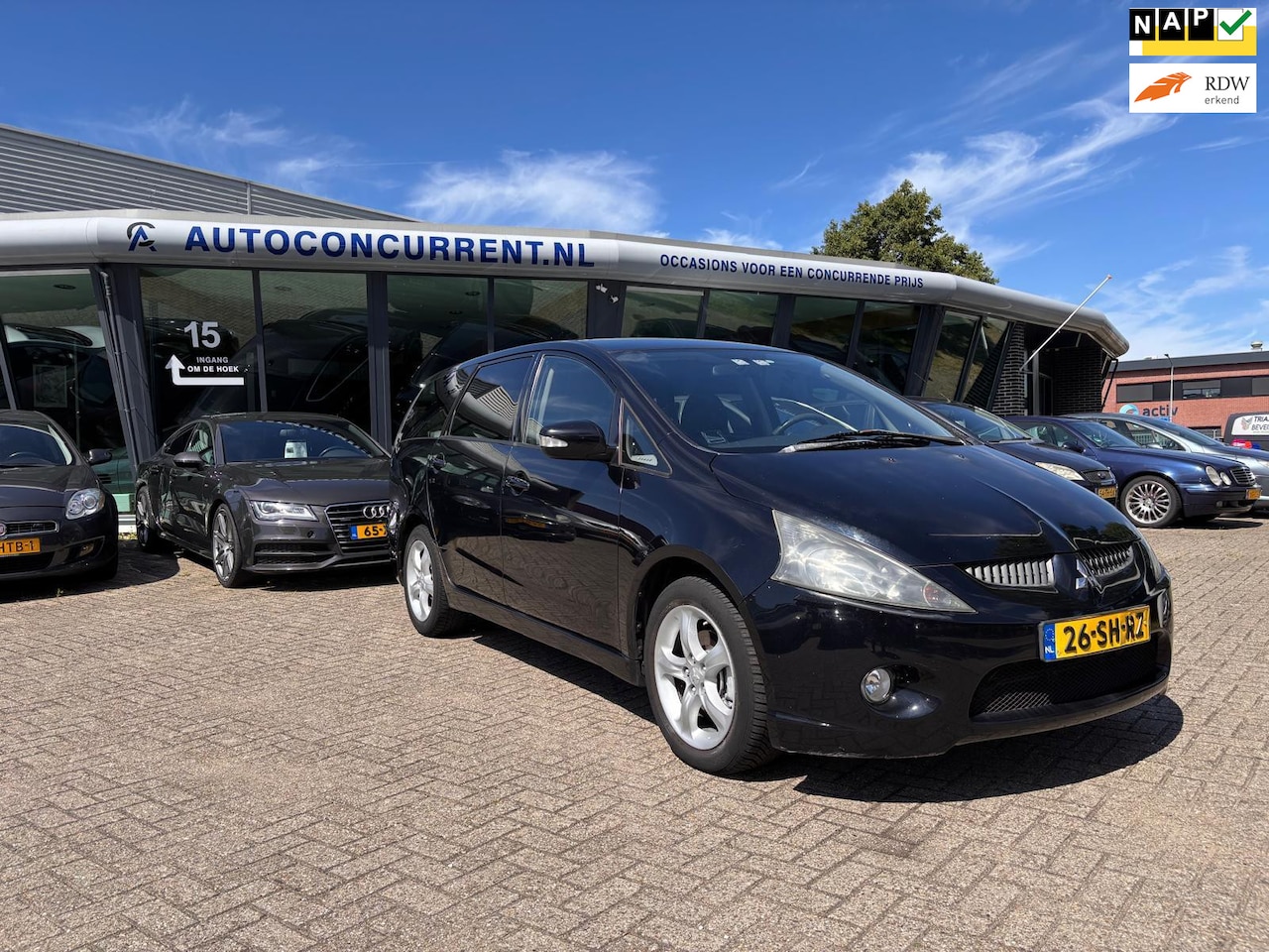 Mitsubishi Grandis - 2.4-16V Intense 2.4-16V Intense, 7p. Leder, Navi, Nieuwe APK, Inruil mogelijk. - AutoWereld.nl