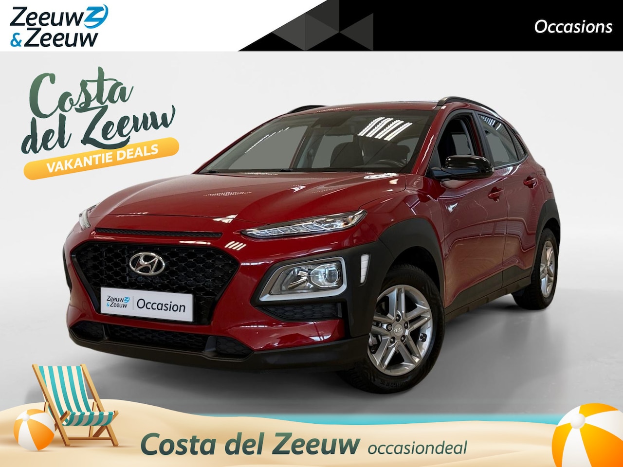Hyundai Kona - 1.0 TURBO | ESSENCE | NAVI | CAMERA | TREKHAAK | - AutoWereld.nl