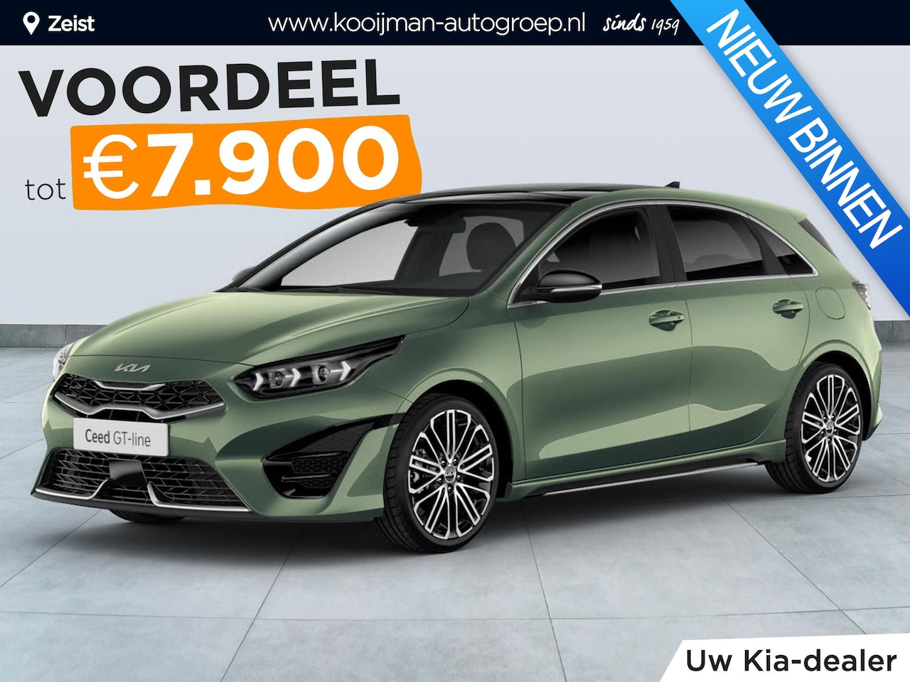 Kia Cee'd - Ceed 1.5 T-GDi GT-PlusLine Rijklaar vanaf €36.500,- Nu tijdelijke voordeel van €4.895,- - AutoWereld.nl