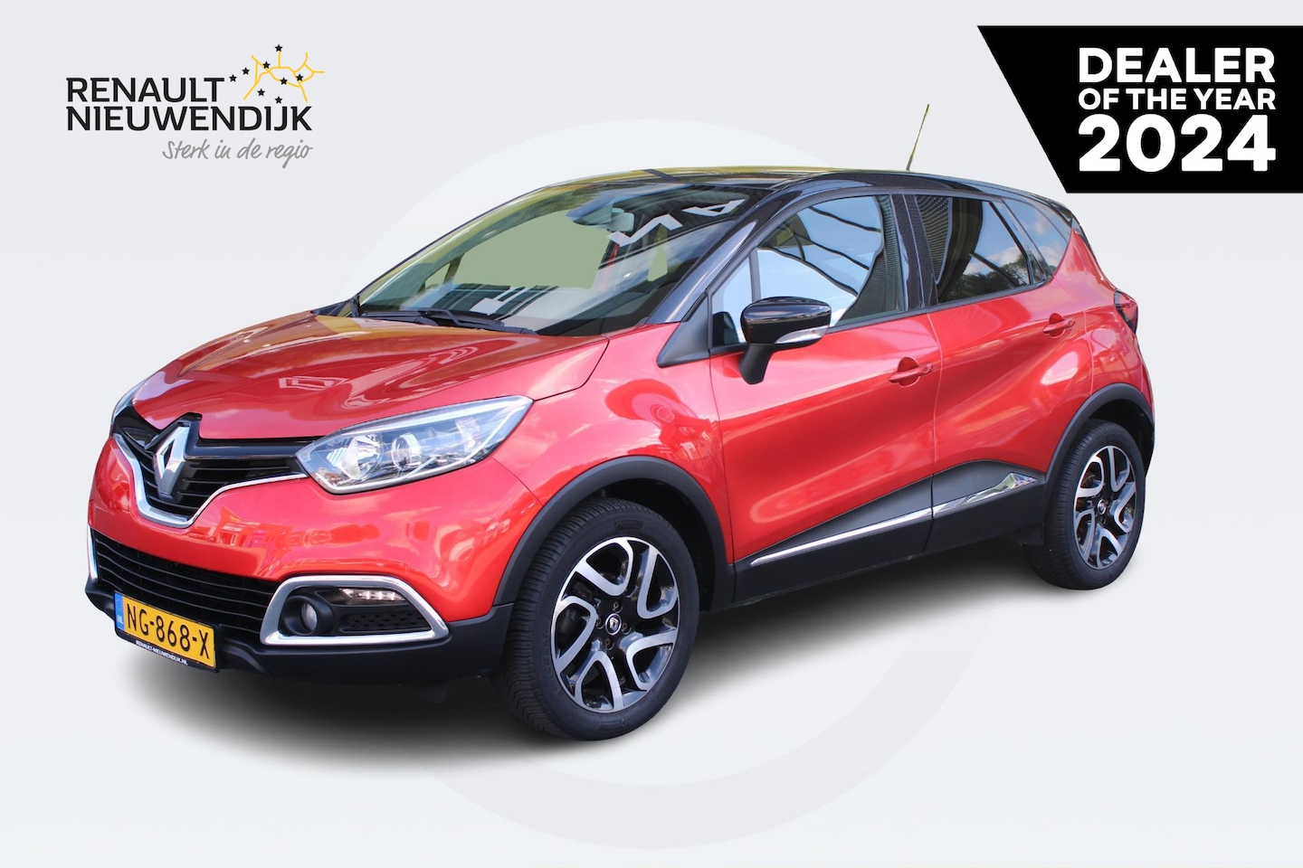 Renault Captur - 0.9 TCe Dynamique / MULTIMEDIA- EN NAVIGATIESYSTEEM / CLIMATE CONTROL / ACHTERUITRIJCAMERA - AutoWereld.nl