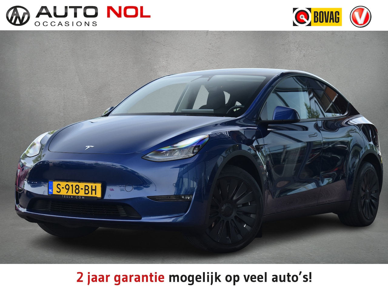 Tesla Model Y - Long Range AWD 75 kWh | Achterbank verw. | Stuurverwarming | Dual Motor - AutoWereld.nl
