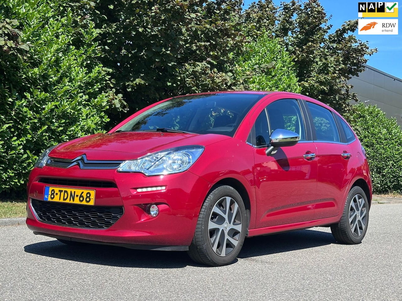 Citroën C3 - 1.2 VTi Collection 1e Eigenaar*5DR*Cruise*Airco*81.000 NAP*Parkeersensoren* - AutoWereld.nl