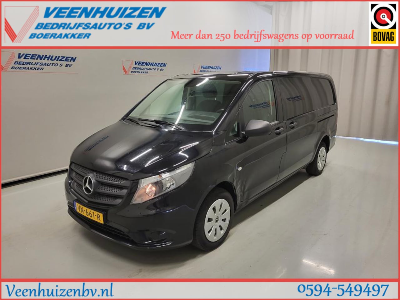 Mercedes-Benz Vito - 114CDI L2/H1 Dubbel Cabine Apk tot 20-8-2025! - AutoWereld.nl