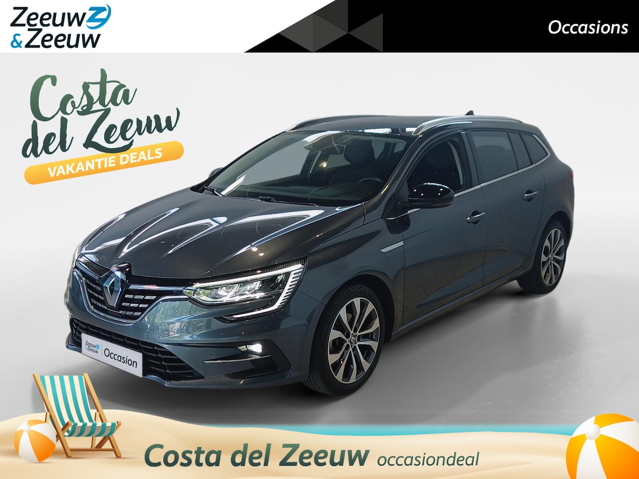 Renault Mégane Estate - 1.3 TCe 140 Techno Automaat*Navi+Camera*Climate Control*Cruise Control*Stoelverwarming*ETC - AutoWereld.nl