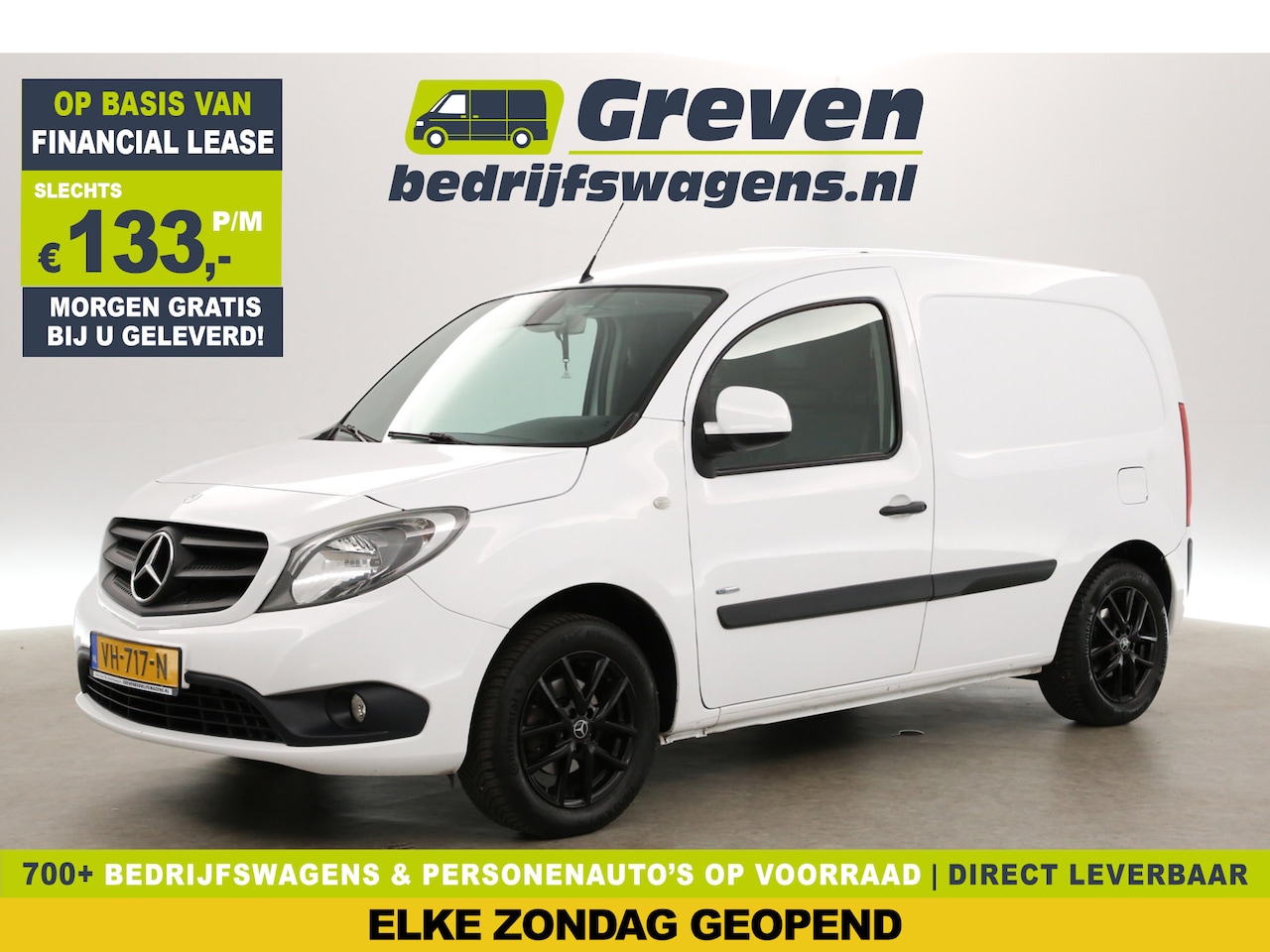 Mercedes-Benz Citan - 109 CDI BlueEFFICIENCY L1H1 Airco Cruise PDC Elektrpakket Trekhaak - AutoWereld.nl