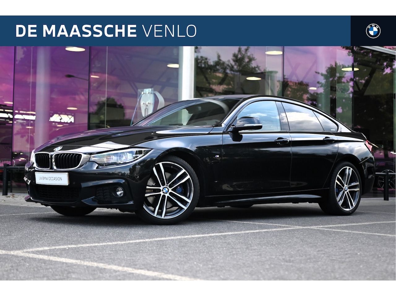 BMW 4-serie Gran Coupé - 420i High Executive M Sport Automaat / Schuif-kanteldak / Sportstoelen / M Sportonderstel - AutoWereld.nl