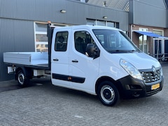Renault Master - T35 2.3 dCi L3 DC Airco Cruise controle Trekhaak 2500kg trekgewicht Pick-up Openlaadbak Te