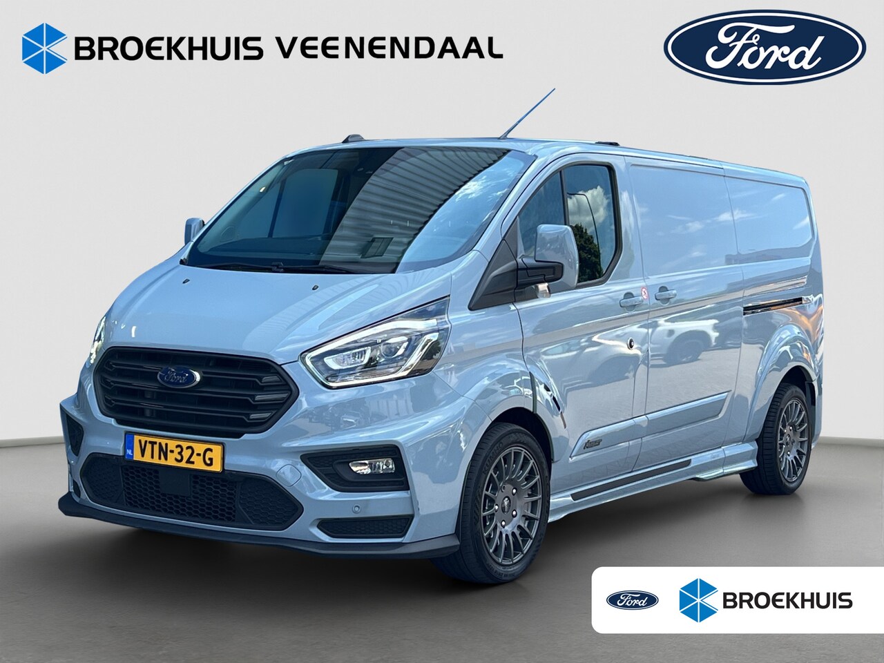 Ford Transit Custom - 320 L2H1 MS-RT 170PK Automaat | Imperiaal inklapbaar | Dubbele schuifdeur | Trekhaak | - AutoWereld.nl