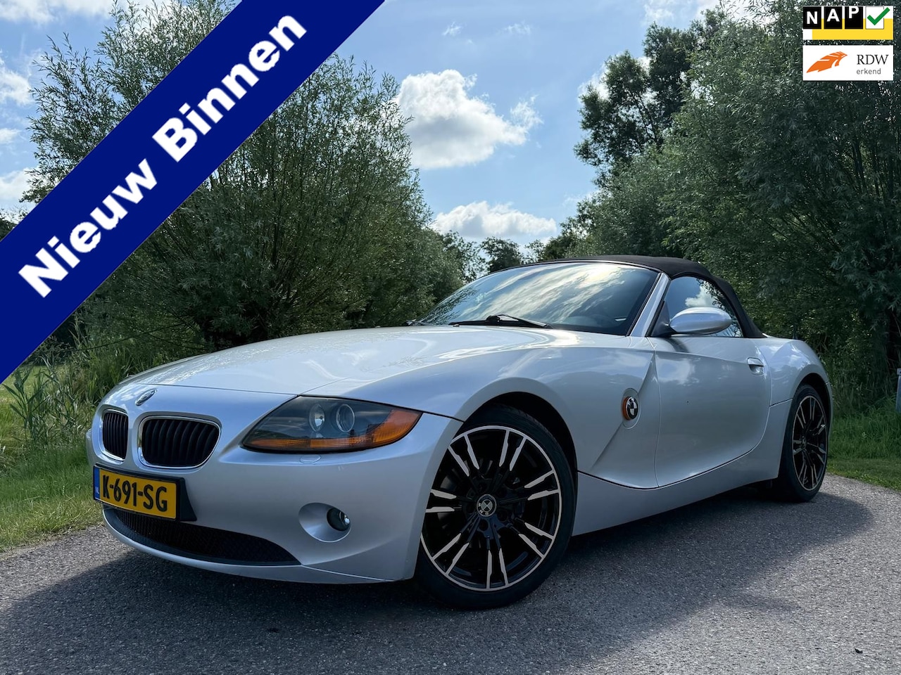 BMW Z4 Roadster - 2.2i | Leder | Elektrische kap | 18" Velgen | Clima | PDC | Cruise | - AutoWereld.nl