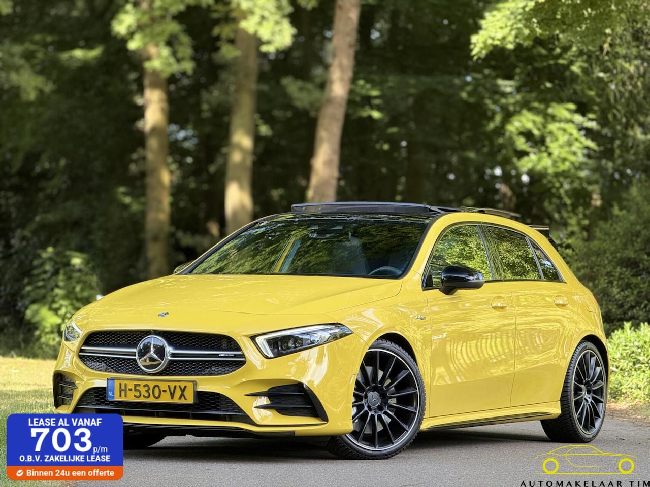 Mercedes-Benz A-klasse - AMG 35 4MATIC / Pano / Burmester - AutoWereld.nl