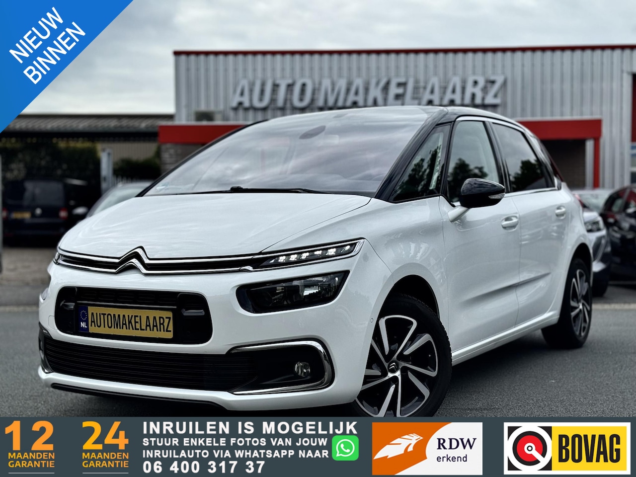 Citroën C4 Picasso - 1.2 PureTech Business NAP TOP CARPAY TREKHAAK - AutoWereld.nl