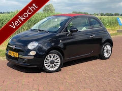 Fiat 500 - Cabrio Automaat slechts 46 dkm Lounge 06-'15
