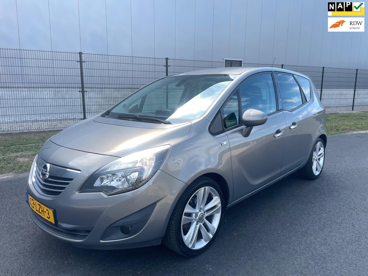 Opel Meriva - 1.4 Turbo Cosmo Airco Navi Apk 2-2026!! - AutoWereld.nl
