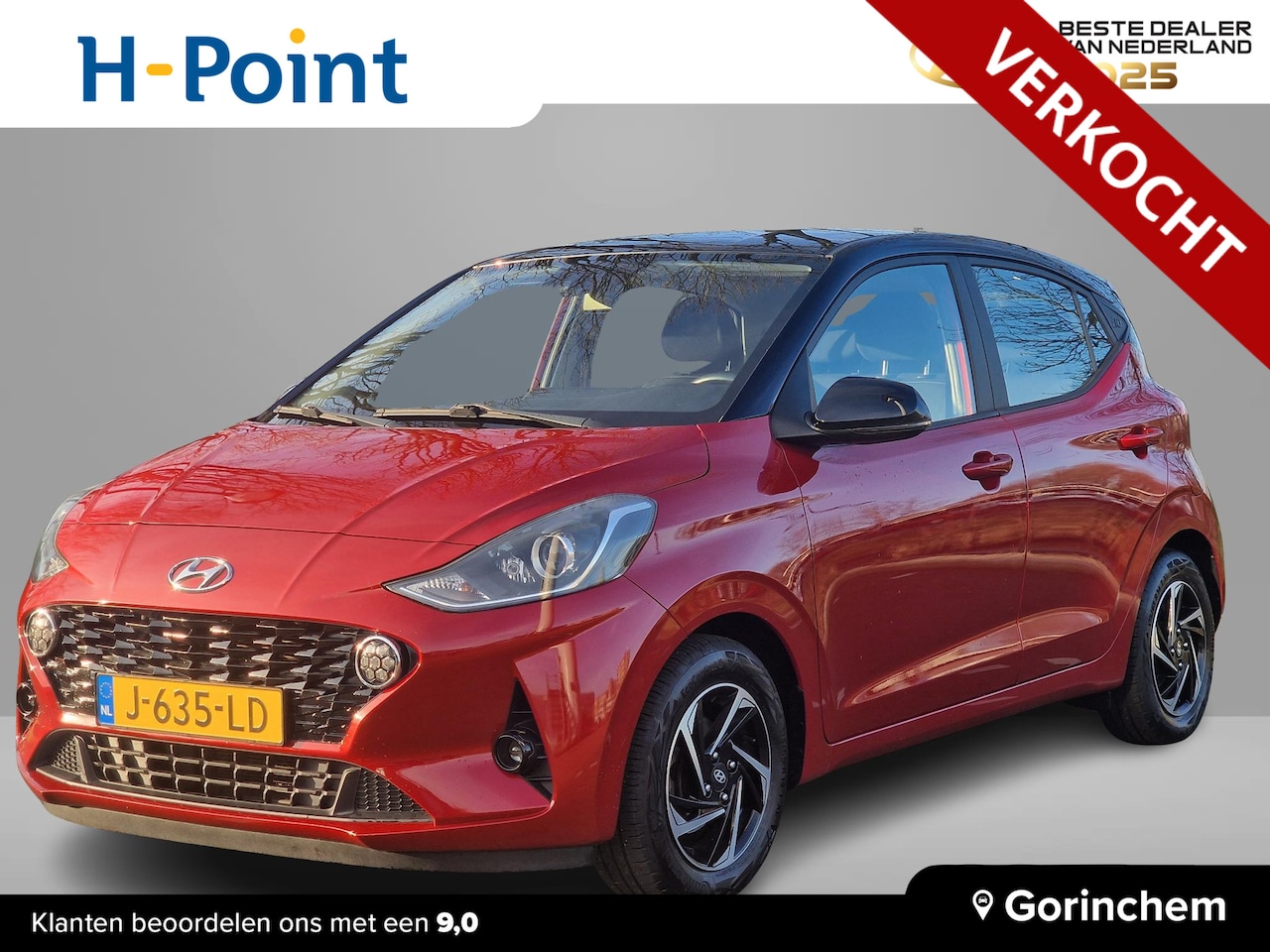Hyundai i10 - 5drs 1.0 67 PK Premium | Climate control  | Contrasterende dakkleur | Geïntegreerde naviga - AutoWereld.nl