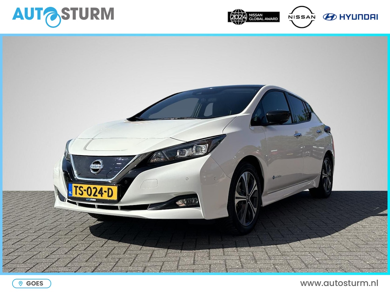 Nissan LEAF - Tekna 40 kWh | Trekhaak | Adapt. Cruise Control | 360° Camera | Dodehoek Detectie | Stuur- - AutoWereld.nl
