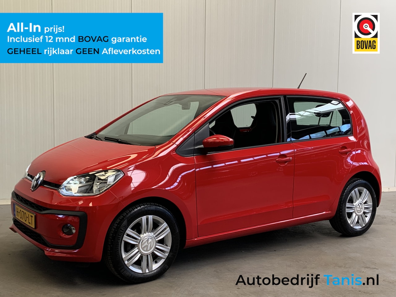 Volkswagen Up! - 1.0 BMT high up! AIRCO-LMV-PDC-CRUISE CONTROL-STOELVERWARMING - AutoWereld.nl