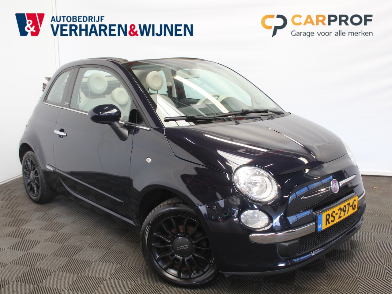 Fiat 500 C - 1.2 Lounge AIRCO | LMV | PDC | CABRIODAK | CV | ELECSPIEGELS - AutoWereld.nl