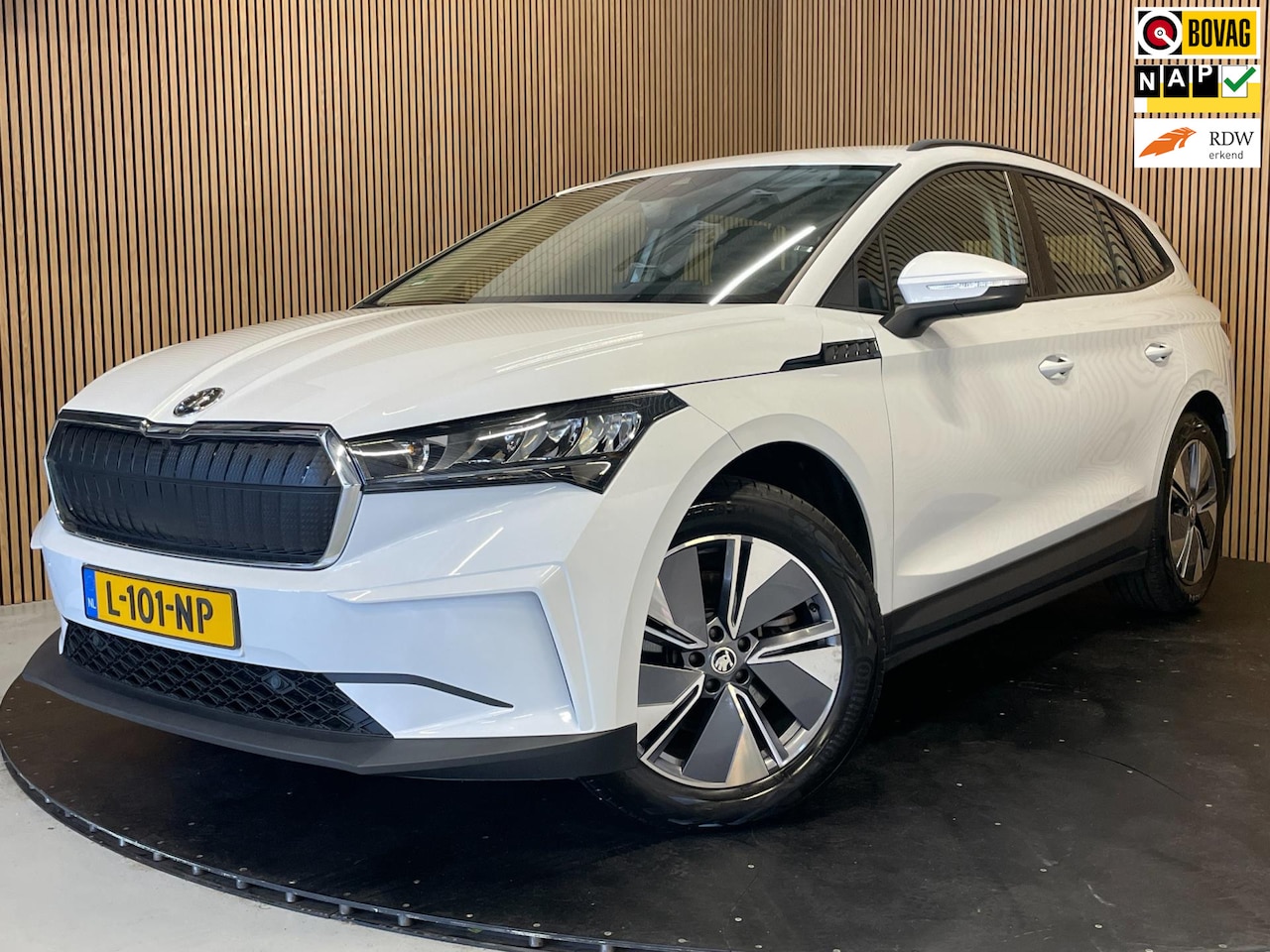 Skoda Enyaq iV - 60|APPLE CARPLAY|ANDROID AUTO|NAVIGATIE|ACC|CLIMATE, CRUISE CONTROL|NL-AUTO|NAP|INCL. BTW| - AutoWereld.nl
