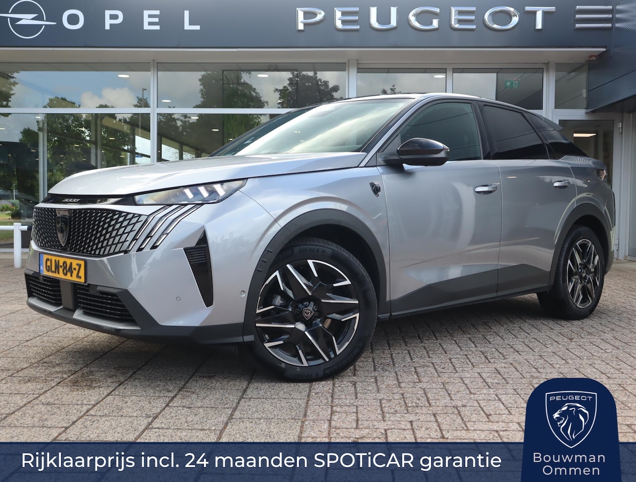 Peugeot 3008 - GT HYBRID 145pk e-DCS6 automaat, Rijklaarprijs, 360° Camera Stoel- en stuurverwarming Adap - AutoWereld.nl