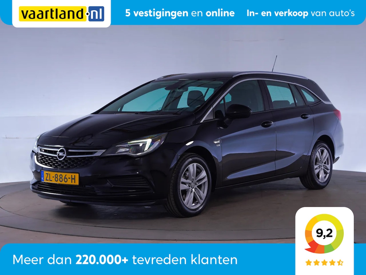 Opel Astra Sports Tourer - 1.4 Turbo 150pk 120 Jaar Edition [ Navi Trekhaak Apple/Android ] - AutoWereld.nl