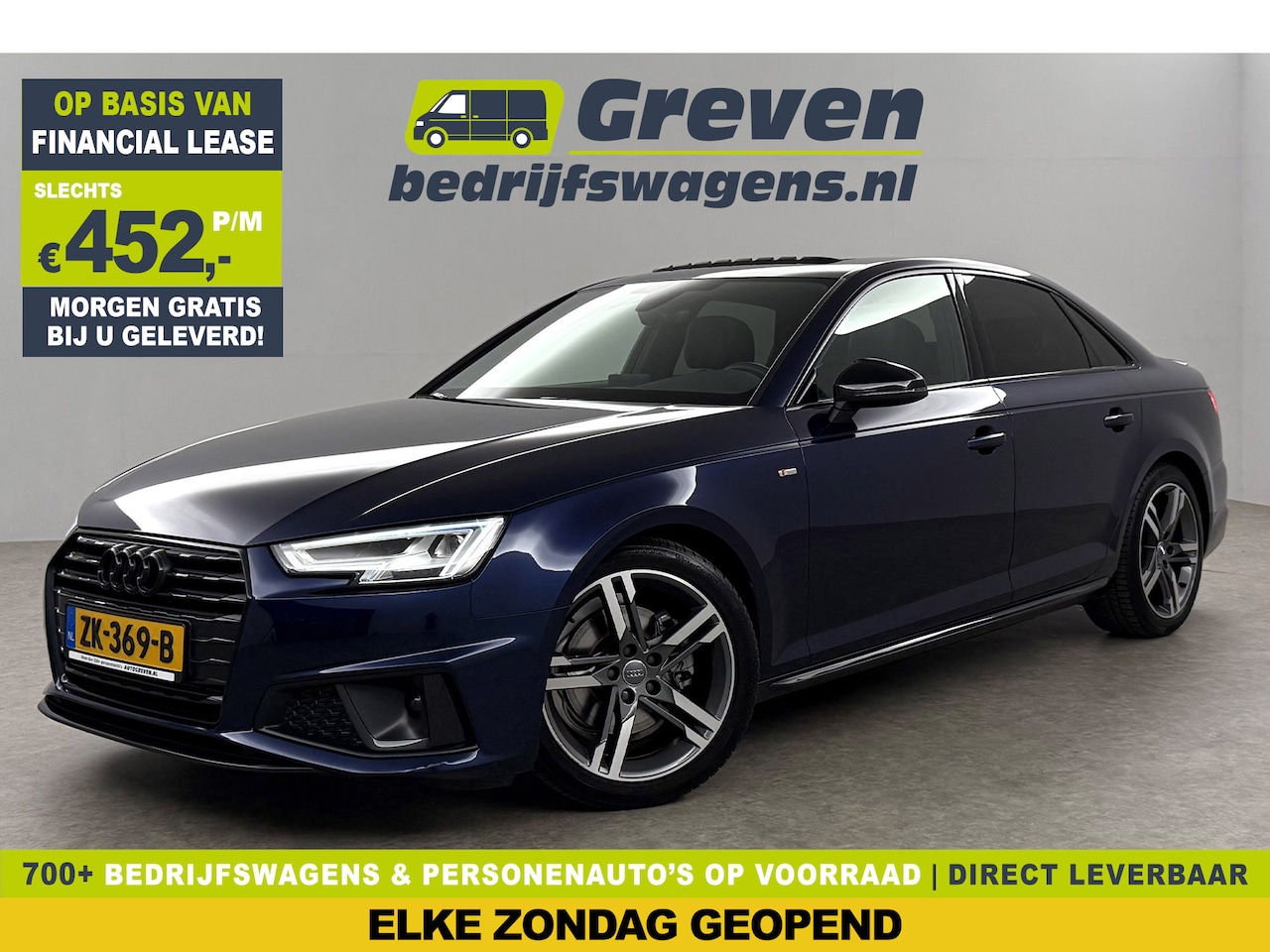 Audi A4 Limousine - 35 TFSI 150PK S-line Pano LED Sfeerverl. Clima Cruise Navigatie PDC 18''LMV - AutoWereld.nl