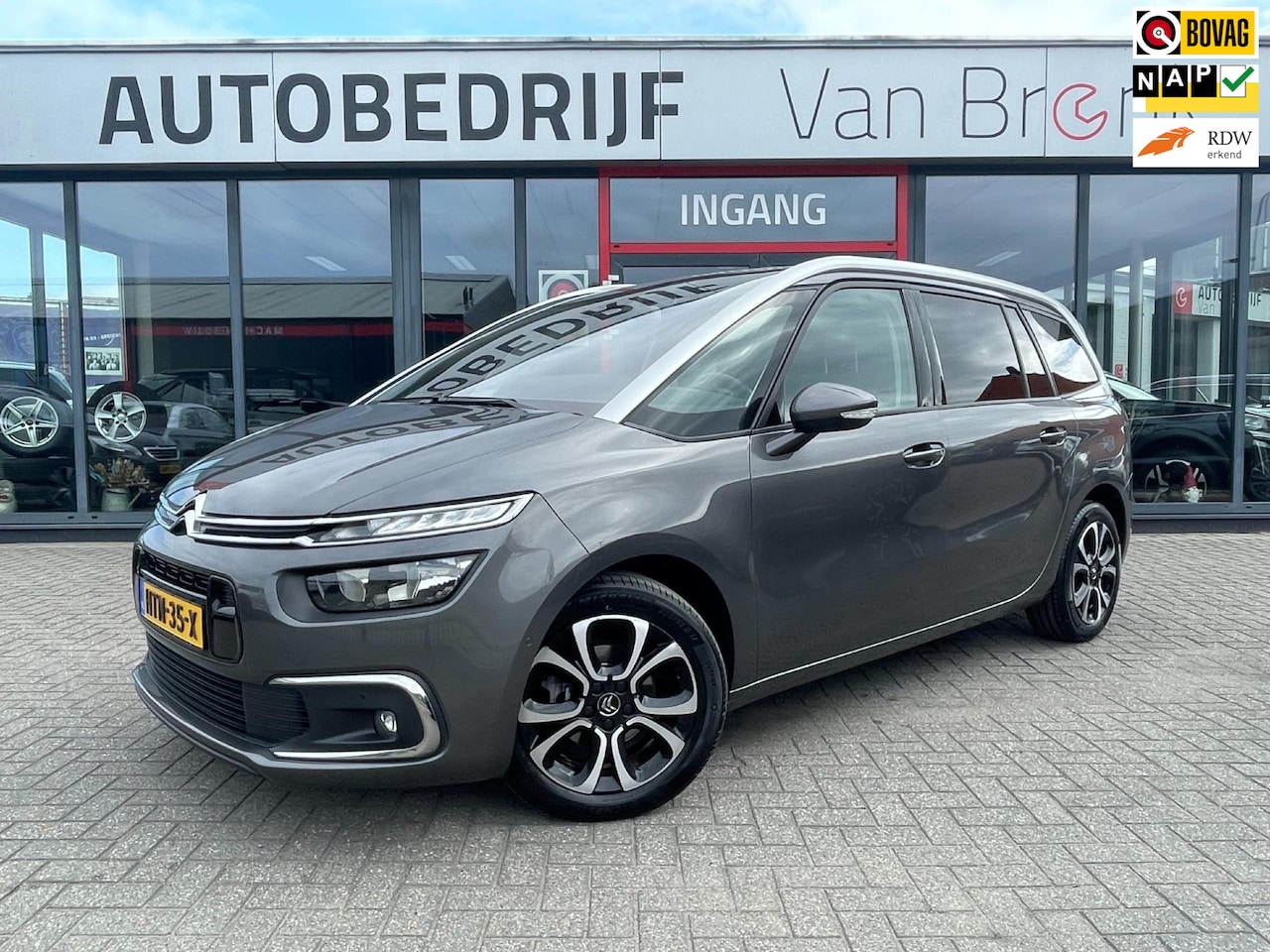 Citroën Grand C4 SpaceTourer - 1.2 130PK Shine | Leder |Camera | 7pers. - AutoWereld.nl
