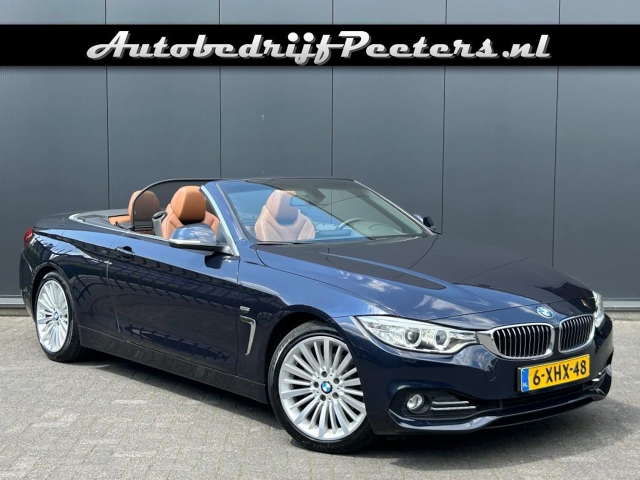 BMW 4-serie Cabrio - Cabrio 420i Leder Navi Xenon Sportstoelen Nekverwarming NL-auto - AutoWereld.nl
