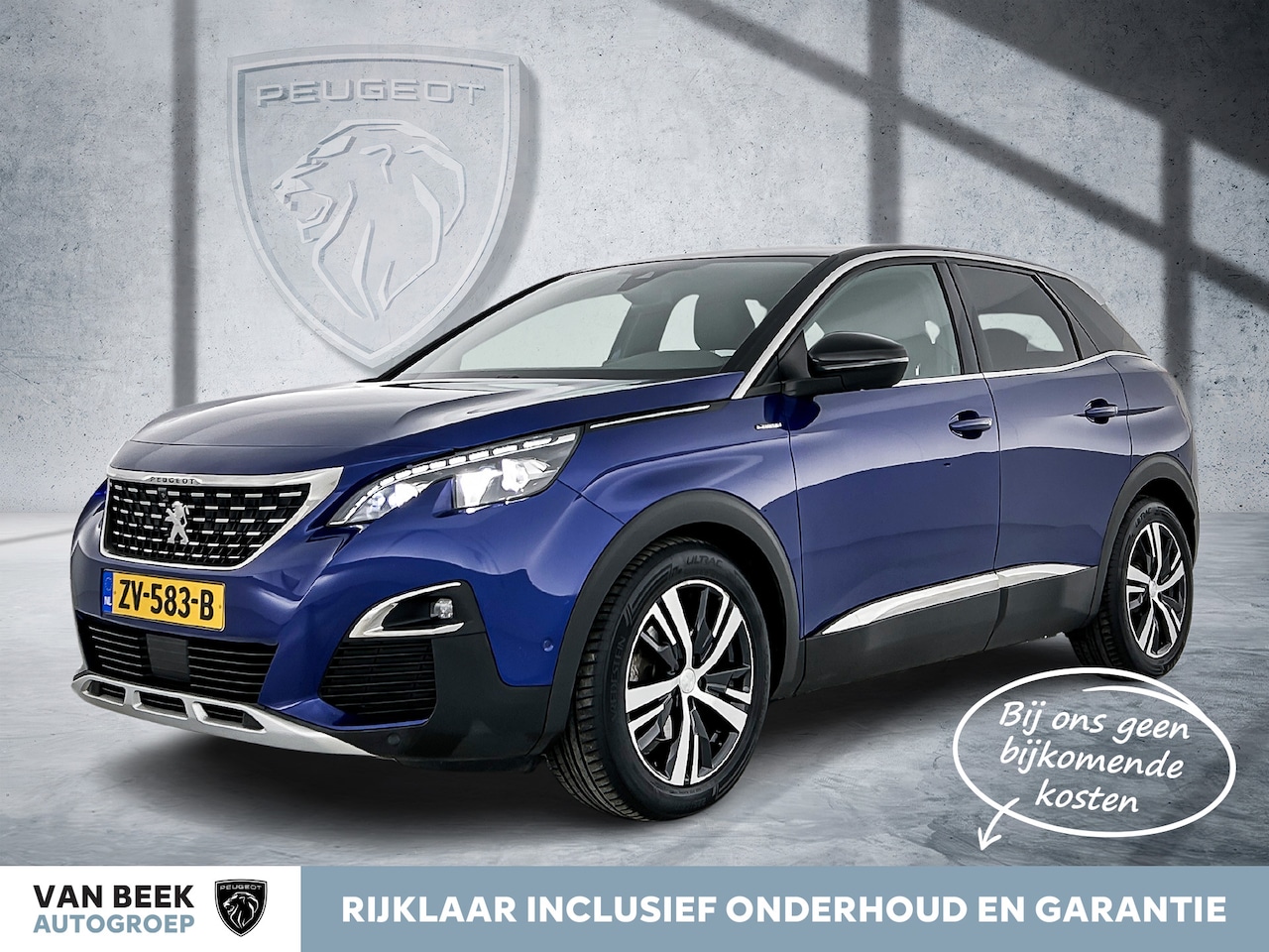 Peugeot 3008 - 1.6 e-THP GT Line | Rijklaar | Trekhaak afneembaar | 360 camera | - AutoWereld.nl