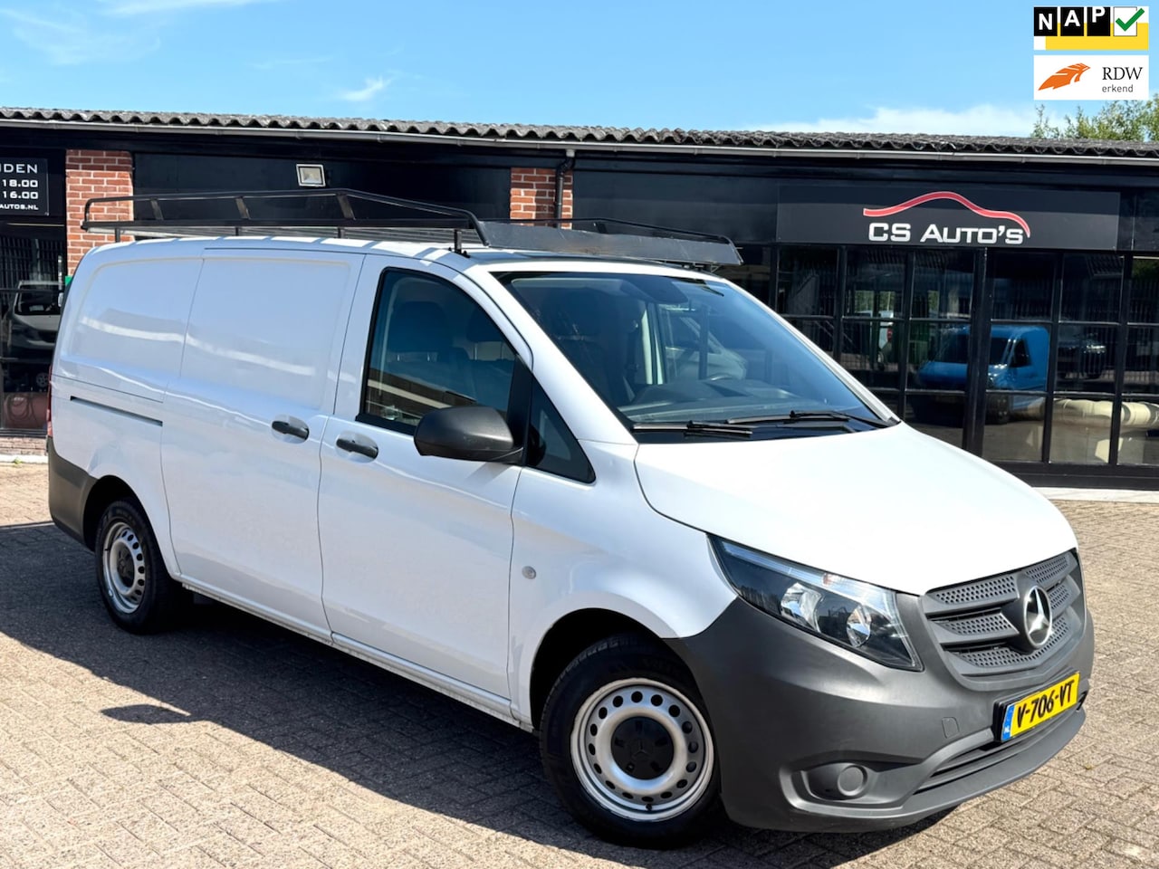 Mercedes-Benz Vito - 111 CDI|115pk|2019|euro6|Lang|airco - AutoWereld.nl