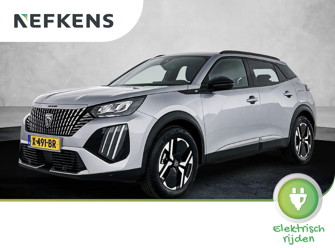 Peugeot e-2008 - SUV EV Allure 54 kWh 156pk | NIEUW MODEL! | 406km WLTP Actieradius | Navigatie | Achteruit - AutoWereld.nl